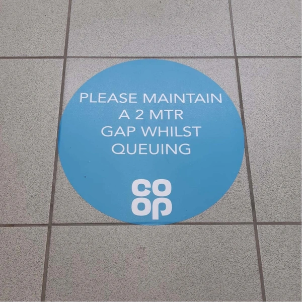 Printed Floor Stickers B